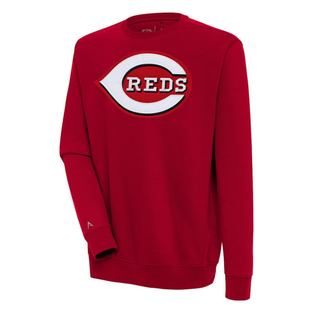 Cincinnati Reds Antigua Victory Pullover Sweatshirt - MLB Pullover