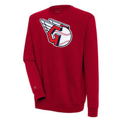 Cleveland Guardians Antigua Victory Pullover Sweatshirt - MLB Pullover