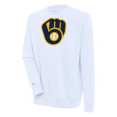 Milwaukee Brewers Antigua Victory Pullover Sweatshirt - MLB Pullover