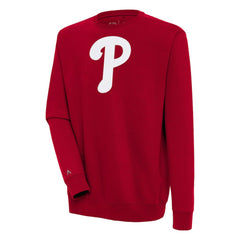 Philadelphia Phillies Antigua Victory Pullover Sweatshirt - MLB Pullover