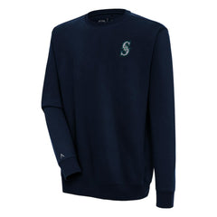 Seattle Mariners Antigua Victory Pullover Sweatshirt - MLB Pullover