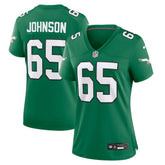 Philadelphia Eagles Lane Johnson Women's Alternate Game Jersey | NFL Discount