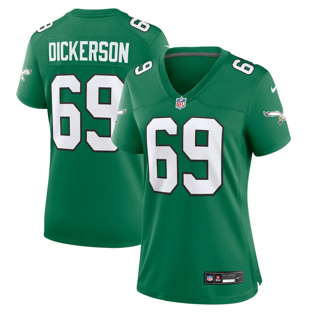 Philadelphia Eagles Landon Dickerson Women's Alternate Game Jersey | NFL Discount
