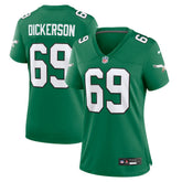 Philadelphia Eagles Landon Dickerson Women's Alternate Game Jersey | NFL Discount