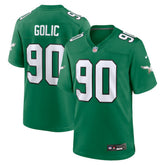 Philadelphia Eagles Mike Golic Retired Player Alternate Game Jersey | NFL Outlet