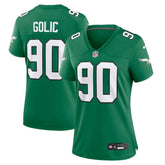 Philadelphia Eagles Mike Golic Women's Alternate Game Jersey | NFL On sale