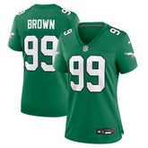 Philadelphia Eagles Jerome Brown Women's Alternate Game Jersey | NFL Sale