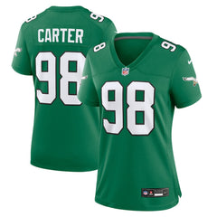 Philadelphia Eagles Jalen Carter Women's Alternate Game Jersey | NFL Near me