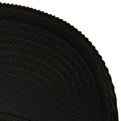Black Brooklyn Nets Times Up Classic Script Cord Trucker Hat | NBA