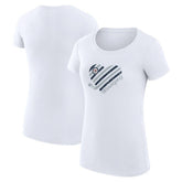 Winnipeg Jets G-III 4Her by Carl Banks Women's Super-Slim Fit Lightweight Heart T-Shirt - NHL T-shirts