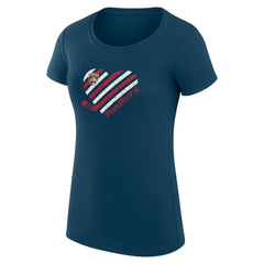 Florida Panthers G-III 4Her by Carl Banks Women's Super-Slim Fit Lightweight Heart T-Shirt - NHL T-shirts