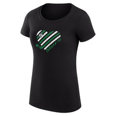 Dallas Stars G-III 4Her by Carl Banks Women's Super-Slim Fit Lightweight Heart T-Shirt - NHL T-shirts
