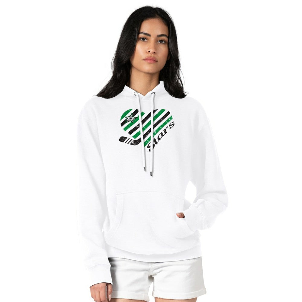 Dallas Stars G-III 4Her by Carl Banks Women's Heart Pullover Hoodie - NHL Hoodies