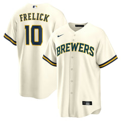Sal Frelick Milwaukee Brewers Nike Home Replica Player Jersey - MLB Jerseys