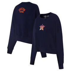 Houston Astros Pro Standard Women's Painted Sky Pullover Sweatshirt - MLB Pullover
