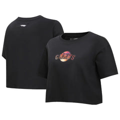 San Francisco Giants Pro Standard Women's Painted Sky Boxy Cropped T-Shirt - MLB T-shirts