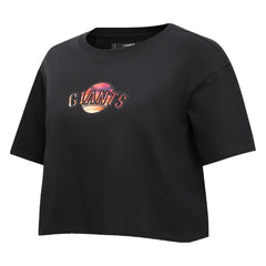 San Francisco Giants Pro Standard Women's Painted Sky Boxy Cropped T-Shirt - MLB T-shirts