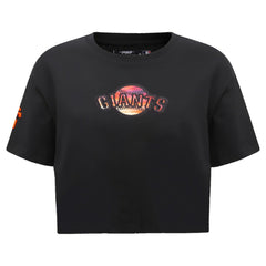 San Francisco Giants Pro Standard Women's Painted Sky Boxy Cropped T-Shirt - MLB T-shirts