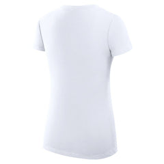 Philadelphia Phillies G-III 4Her by Carl Banks Women's Super-Slim Fit Lightweight Filigree Team V-Neck T-Shirt - MLB T-shirts