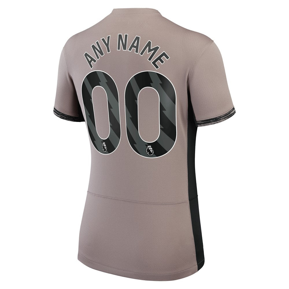 Tottenham Hotspur Women's 2023/24 Third Stadium Replica Custom Jersey – Tan