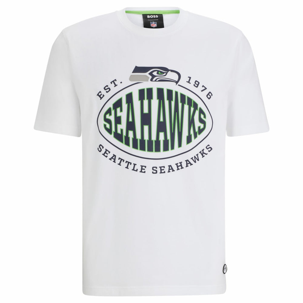 Seattle Seahawks BOSS X NFL Trap T-Shirt | NFL US