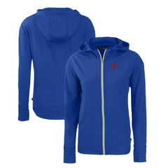 Philadelphia Phillies Cutter & Buck Women's Daybreak Eco Recycled Full-Zip Hoodie - MLB Hoodies