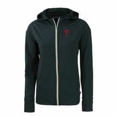 Philadelphia Phillies Cutter & Buck Women's Daybreak Eco Recycled Full-Zip Hoodie - MLB Hoodies