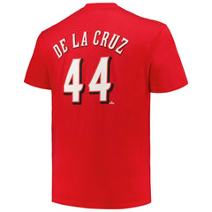 Elly De La Cruz Cincinnati Reds Fanatics Big & Tall Name & Number T-Shirt - MLB T-shirts