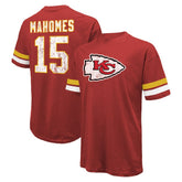 Kansas City Chiefs Patrick Mahomes Majestic Threads Name & Number Oversize Fit T-Shirt | NFL Near me