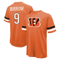 Cincinnati Bengals Joe Burrow Majestic Threads Name & Number Oversize Fit T-Shirt | NFL Near me
