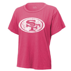San Francisco 49ers Christian McCaffrey Majestic Threads Women's Name & Number T-Shirt | NFL Online