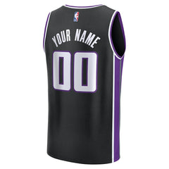 Black Sacramento Kings Fast Break Custom Jersey | NBA