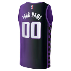 Purple Sacramento Kings Youth Fast Break Custom Replica Jersey | NBA