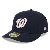 New Era Washington Nationals Navy 2024 Mother's Day Low Profile 59FIFTY Fitted Hat - MLB Hats