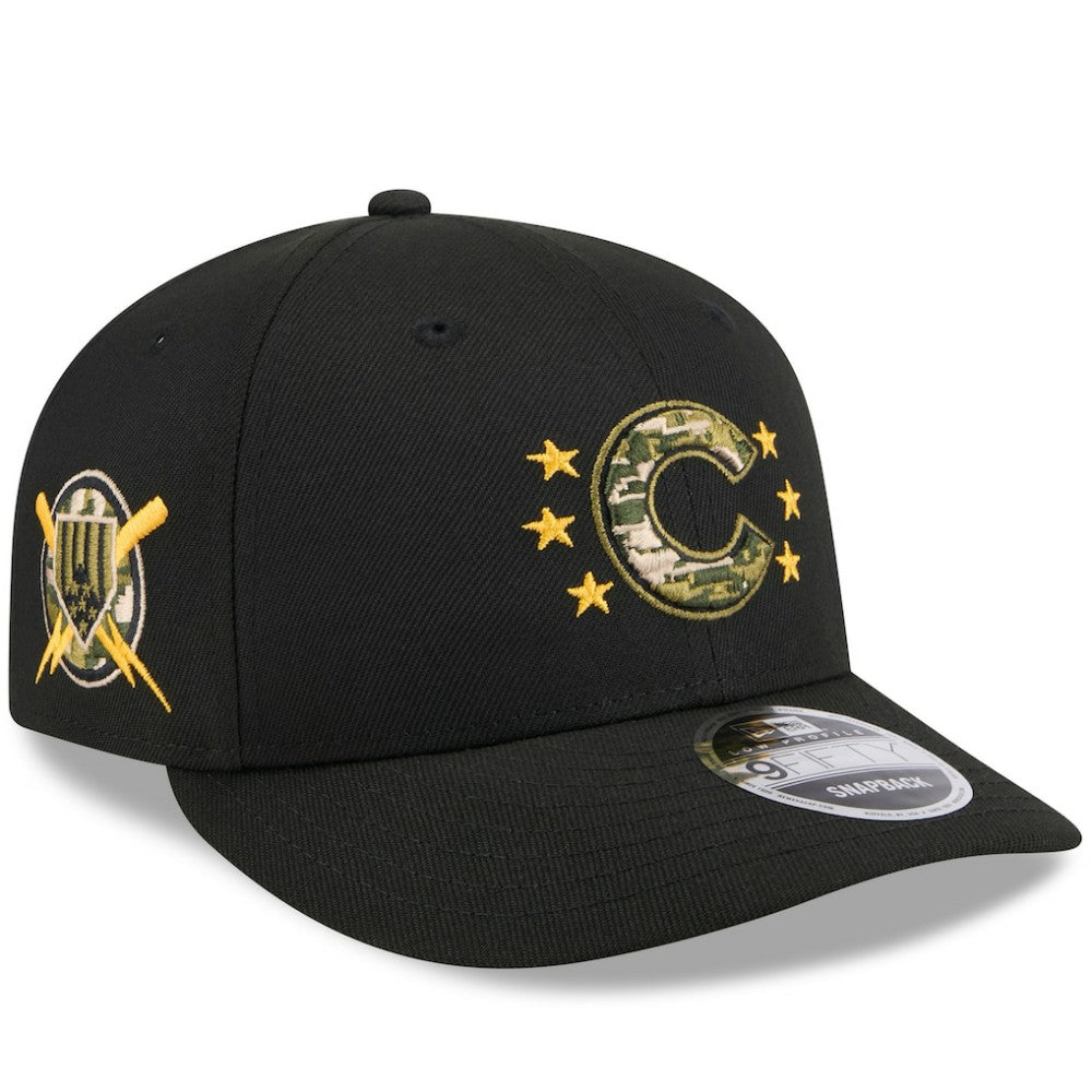 Chicago Cubs New Era 2024 Armed Forces Day Low Profile 9FIFTY Snapback Hat - MLB Hats