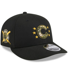 Chicago Cubs New Era 2024 Armed Forces Day Low Profile 9FIFTY Snapback Hat - MLB Hats