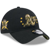 Athletics New Era 2024 Armed Forces Day 9TWENTY Adjustable Hat - MLB Hats