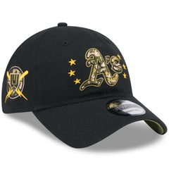 Athletics New Era 2024 Armed Forces Day 9TWENTY Adjustable Hat - MLB Hats