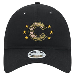 Chicago Cubs New Era Women's 2024 Armed Forces Day 9TWENTY Adjustable Hat - MLB Hats
