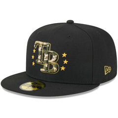 Tampa Bay Rays New Era 2024 Armed Forces Day On-Field 59FIFTY Fitted Hat - MLB Hats