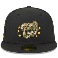 Washington Nationals New Era 2024 Armed Forces Day On-Field 59FIFTY Fitted Hat - MLB Hats