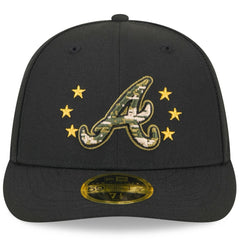 Atlanta Braves New Era 2024 Armed Forces Day Low Profile 59FIFTY Fitted Hat - MLB Hats