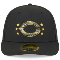 Cincinnati Reds New Era 2024 Armed Forces Day Low Profile 59FIFTY Fitted Hat - MLB Hats