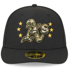 Athletics New Era 2024 Armed Forces Day Low Profile 59FIFTY Fitted Hat - MLB Hats