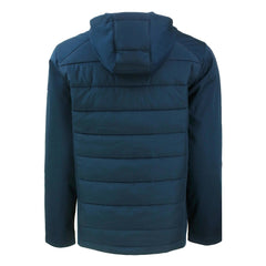 Cleveland Guardians Cutter & Buck Evoke Hybrid Eco Softshell Recycled Full-Zip Hoodie - MLB Hoodies