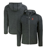 Cleveland Guardians Cutter & Buck Mainsail Full-Zip Hooded Jacket - MLB Jackets