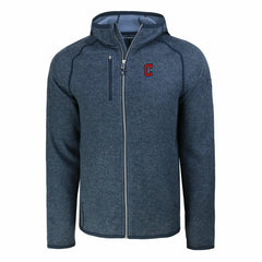 Cleveland Guardians Cutter & Buck Mainsail Full-Zip Hooded Jacket - MLB Jackets