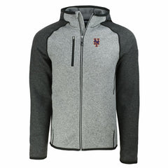 New York Mets Cutter & Buck Mainsail Full-Zip Hooded Jacket - MLB Jackets