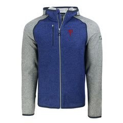 Philadelphia Phillies Cutter & Buck Mainsail Full-Zip Hooded Jacket - MLB Jackets