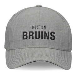 Boston Bruins Fanatics Elements A-Frame Leather Strapback Hat - NHL Hats